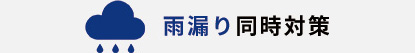 雨漏り同時対策